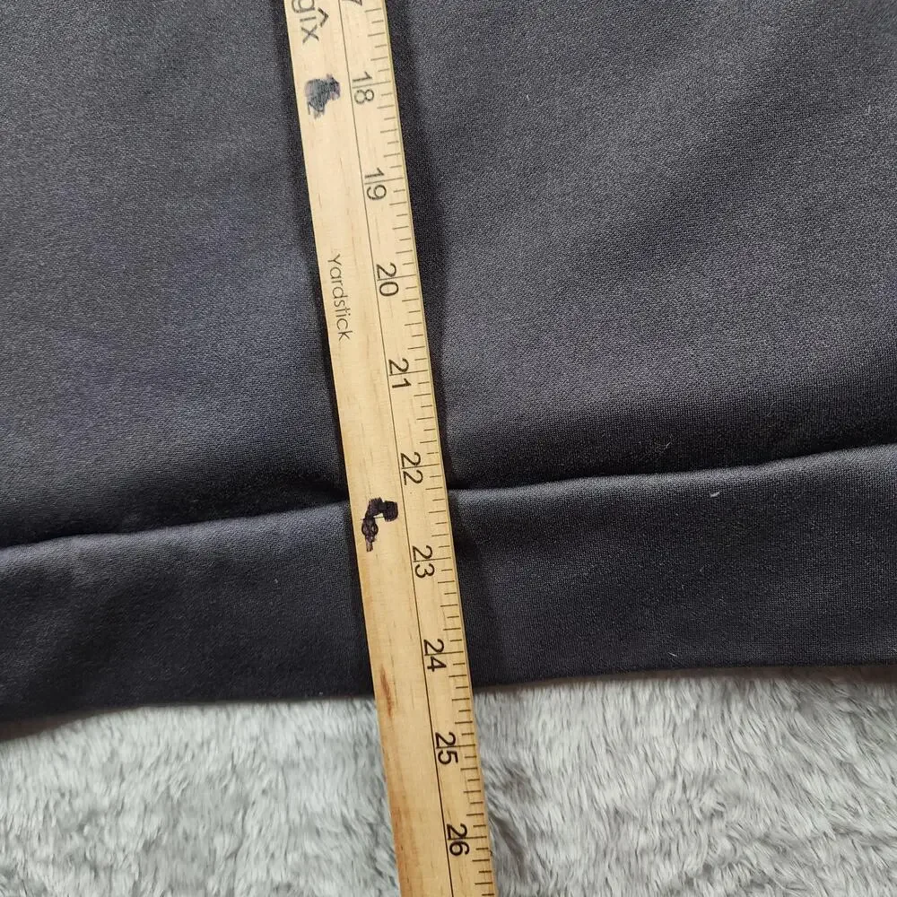 The North Face Hoodie Mens Medium Gray Orange Logo Pullover Fleece Sweatshirt